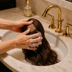 jak umyc peruke z wlosow syntetycznych