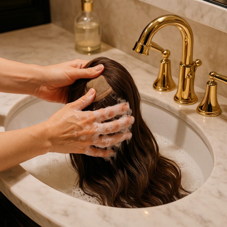 jak umyc peruke z wlosow syntetycznych