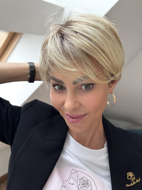Peruka Elegant - blond balayage-Gisela Mayer- włosy krótkie