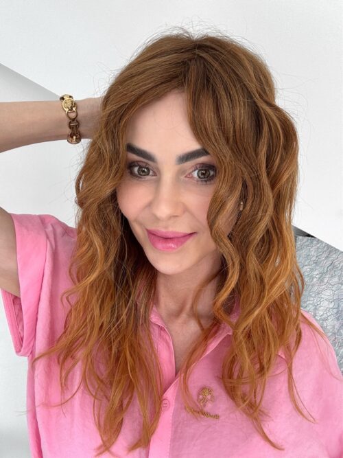 Peruka Magic night - cooper red