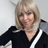 Peruka syntetyczna Lara - jasny beżowy blond