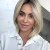 Peruka syntetyczna Lola - jasny waniliowy blond