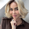 Peruka syntetyczna Paris / Ciepły blond balayage