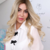 Peruka syntetyczna Andżelina ciepły blond -włosy długie